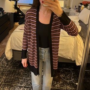 Missoni Multicolor Zigzag Cardigan